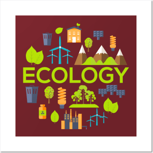 ecology concept Posters and Art